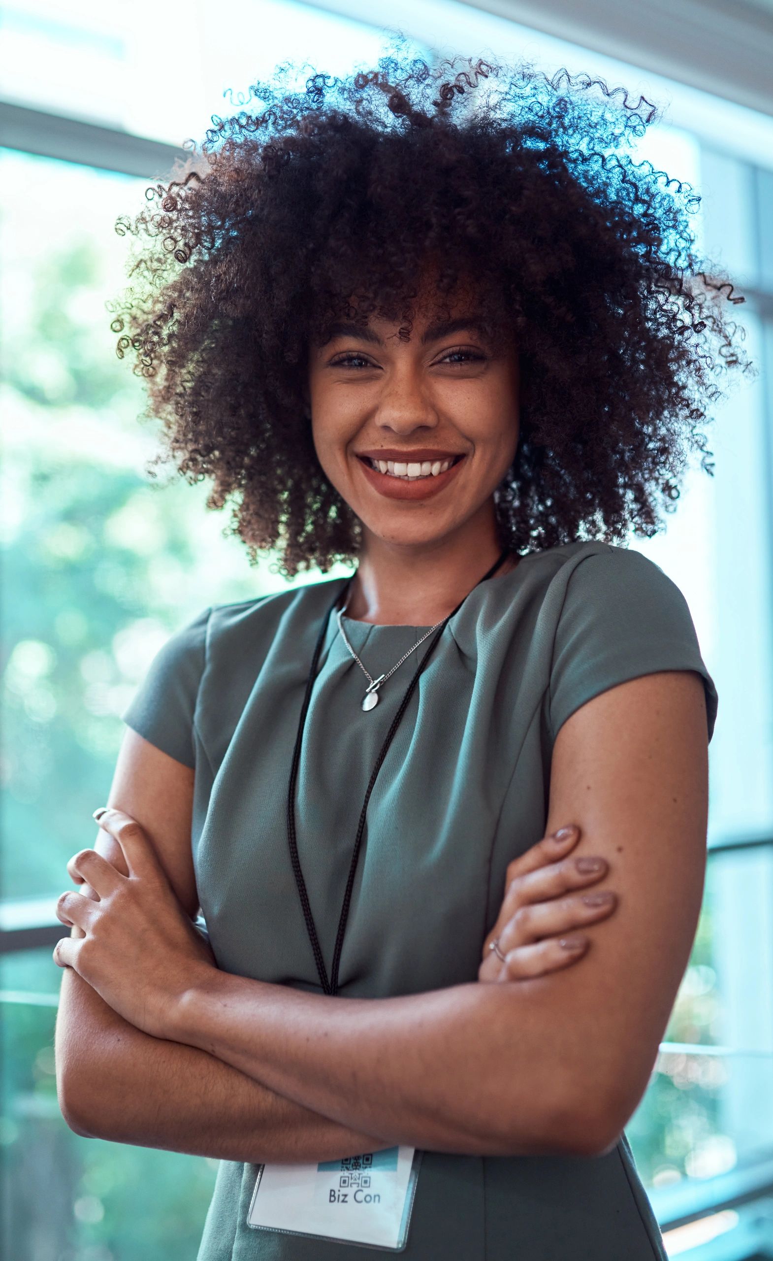 Professional woman portrait for stewardship advisor